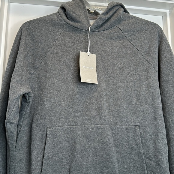 NWT! Everlane The Track Hoodie | Organic
Cotton Heather‎ Grey Hooded
Sweatshirt - Picture 3 of 11
